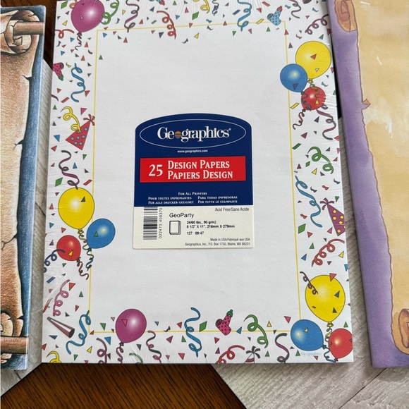 Decorative Photo Print Paper Set - Multicolor - Picture 6 of 7